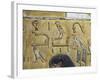 Egypt, Thebes, Luxor, Valley of the Kings, Tomb of Seti I, Mural Painting from Nineteenth Dynasty-null-Framed Giclee Print