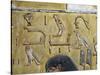 Egypt, Thebes, Luxor, Valley of the Kings, Tomb of Seti I, Mural Painting from Nineteenth Dynasty-null-Stretched Canvas