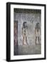 Egypt, Thebes, Luxor, Valley of the Kings, Tomb of Seti I, Mural Painting from Nineteenth Dynasty-null-Framed Giclee Print