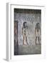 Egypt, Thebes, Luxor, Valley of the Kings, Tomb of Seti I, Mural Painting from Nineteenth Dynasty-null-Framed Giclee Print