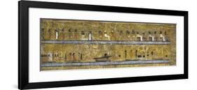 Egypt, Thebes, Luxor, Valley of the Kings, Tomb of Seti I, Mural Painting of Illustrated Amduat-null-Framed Giclee Print