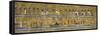 Egypt, Thebes, Luxor, Valley of the Kings, Tomb of Seti I, Mural Painting of Illustrated Amduat-null-Framed Stretched Canvas