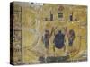 Egypt, Thebes, Luxor, Valley of the Kings, Tomb of Seti I, Mural Painting of Scarab Beetle-null-Stretched Canvas