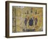 Egypt, Thebes, Luxor, Valley of the Kings, Tomb of Seti I, Mural Painting of Scarab Beetle-null-Framed Giclee Print