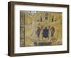 Egypt, Thebes, Luxor, Valley of the Kings, Tomb of Seti I, Mural Painting of Scarab Beetle-null-Framed Giclee Print