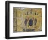 Egypt, Thebes, Luxor, Valley of the Kings, Tomb of Seti I, Mural Painting of Scarab Beetle-null-Framed Giclee Print