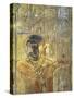 Egypt, Thebes, Luxor, Valley of the Kings, Tomb of Seti I, Relief Depicting Horus in Feline Skin-null-Stretched Canvas