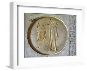 Egypt, Thebes, Luxor, Valley of the Kings, Tomb of Seti II-null-Framed Giclee Print