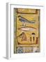 Egypt, Thebes, Luxor, Valley of the Kings, Tomb of Siptah, Close-Up of Mural Painting-null-Framed Giclee Print
