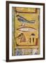 Egypt, Thebes, Luxor, Valley of the Kings, Tomb of Siptah, Close-Up of Mural Painting-null-Framed Giclee Print