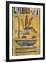 Egypt, Thebes, Luxor, Valley of the Kings, Tomb of Siptah, Close-Up of Mural Painting-null-Framed Giclee Print