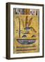 Egypt, Thebes, Luxor, Valley of the Kings, Tomb of Siptah, Close-Up of Mural Painting-null-Framed Giclee Print