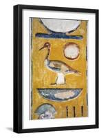 Egypt, Thebes, Luxor, Valley of the Kings, Tomb of Siptah, Close-Up of Mural Painting-null-Framed Giclee Print