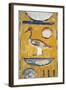 Egypt, Thebes, Luxor, Valley of the Kings, Tomb of Siptah, Close-Up of Mural Painting-null-Framed Giclee Print