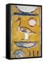 Egypt, Thebes, Luxor, Valley of the Kings, Tomb of Siptah, Close-Up of Mural Painting-null-Framed Stretched Canvas