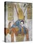 Egypt, Thebes, Luxor, Valley of the Kings, Tomb of Tausert, Mural Painting of Horus-null-Stretched Canvas