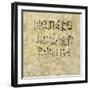 Egypt, Thebes, Luxor, Valley of the Kings, Tomb of Thutmose IV, Inscription on Wall-null-Framed Giclee Print