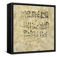 Egypt, Thebes, Luxor, Valley of the Kings, Tomb of Thutmose IV, Inscription on Wall-null-Framed Stretched Canvas