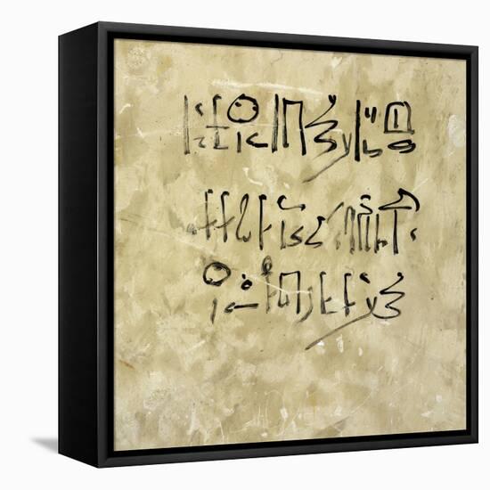 Egypt, Thebes, Luxor, Valley of the Kings, Tomb of Thutmose IV, Inscription on Wall-null-Framed Stretched Canvas