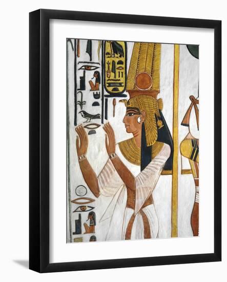 Egypt, Thebes, Luxor, Valley of the Queens, Tomb of Nefertari, Annex to Antechamber-null-Framed Giclee Print