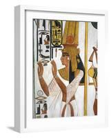 Egypt, Thebes, Luxor, Valley of the Queens, Tomb of Nefertari, Annex to Antechamber-null-Framed Giclee Print