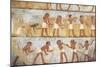 Egypt, Thebes, Tomb of Unsu, Agricultural Work in Fields-null-Mounted Giclee Print