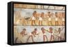 Egypt, Thebes, Tomb of Unsu, Agricultural Work in Fields-null-Framed Stretched Canvas