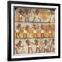 Egypt, Thebes, Tomb of Unsu, Scene of Sowing and Harvesting-null-Framed Giclee Print