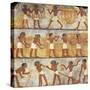 Egypt, Thebes, Tomb of Unsu, Scene of Sowing and Harvesting-null-Stretched Canvas
