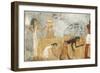 Egypt, Thebes, Tomb of Unsu, Woman Bringing Food to Workers in Fields-null-Framed Giclee Print