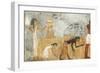 Egypt, Thebes, Tomb of Unsu, Woman Bringing Food to Workers in Fields-null-Framed Giclee Print