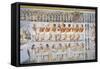 Egypt, Thebes, Valley of the Kings, Tomb of Suemnut, King's Cup-Bearer Detail: Musicians and Women-null-Framed Stretched Canvas