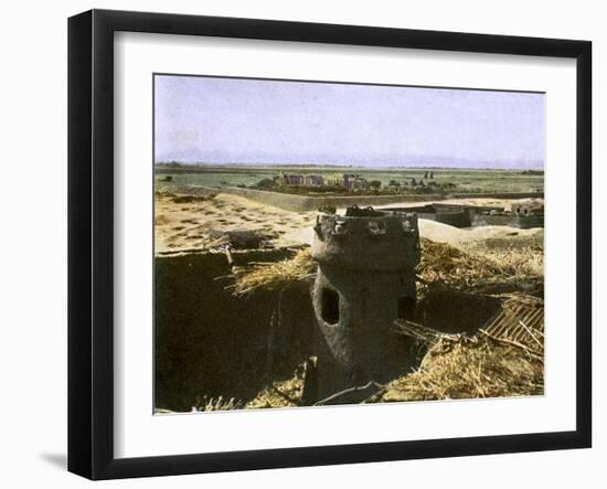 Egypt -Thebes-English Photographer-Framed Giclee Print