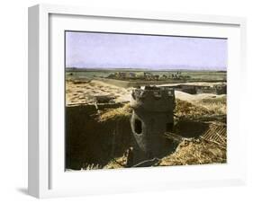 Egypt -Thebes-English Photographer-Framed Giclee Print