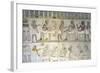 Egypt, Tomb of Army Commander Amenemheb Meh, Mural Painting Depicting Votive Offerings-null-Framed Giclee Print