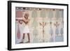 Egypt, Tomb of Army Commander Amenemheb Meh, Mural Painting Representing Garden-null-Framed Giclee Print