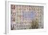 Egypt, Tomb of Army Commander Amenemheb Meh, Mural Painting Representing Garden-null-Framed Giclee Print