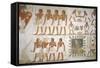 Egypt, Tomb of City Governor and Vizier Rekhmire, Burial Chamber, Mural Paintings, Craftsmen-null-Framed Stretched Canvas