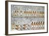 Egypt, Tomb of Horemheb, Burial Chamber, Mural Paintings, Illustrated Book of Gates-null-Framed Giclee Print