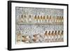 Egypt, Tomb of Horemheb, Burial Chamber, Mural Paintings, Illustrated Book of Gates-null-Framed Giclee Print