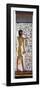 Egypt, Tomb of Nefertari, Mural Painting of God Horus in Burial Chamber from 19th Dynasty-null-Framed Giclee Print