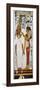 Egypt, Tomb of Nefertari, Mural Painting of Goddess Isis and Queen on Pillar in Burial Chamber-null-Framed Giclee Print