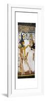 Egypt, Tomb of Nefertari, Mural Painting of Isis and Queen on Pillar in Burial Chamber-null-Framed Giclee Print