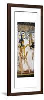 Egypt, Tomb of Nefertari, Mural Painting of Isis and Queen on Pillar in Burial Chamber-null-Framed Giclee Print