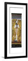 Egypt, Tomb of Nefertari, Mural Painting of Osiris in Burial Chamber from 19th Dynasty-null-Framed Giclee Print