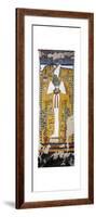 Egypt, Tomb of Nefertari, Mural Painting of Osiris in Burial Chamber from 19th Dynasty-null-Framed Giclee Print