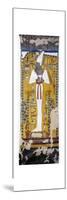 Egypt, Tomb of Nefertari, Mural Painting of Osiris in Burial Chamber from 19th Dynasty-null-Mounted Giclee Print