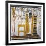 Egypt, Tomb of Nefertari, Mural Paintings, Queen before God Ptah and Osiris Form 'Djed' Pillar-null-Framed Giclee Print