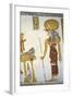 Egypt, Tomb of Prince Mentuherkhepeshef, Mural Painting of Cat-Head Goddess Bastet-null-Framed Giclee Print