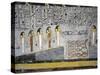 Egypt, Tomb of Ramses I, Mural Painting from Illustrated Book of Gates in Burial Chamber-null-Stretched Canvas